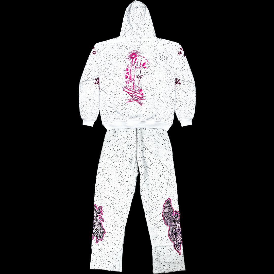 White Sin Collective Full Sweatsuit