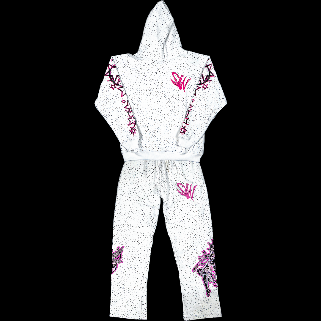 White Sin Collective Full Sweatsuit