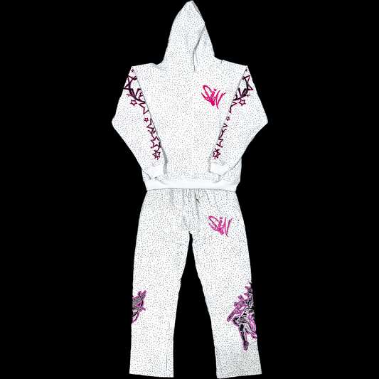 White Sin Collective Full Sweatsuit