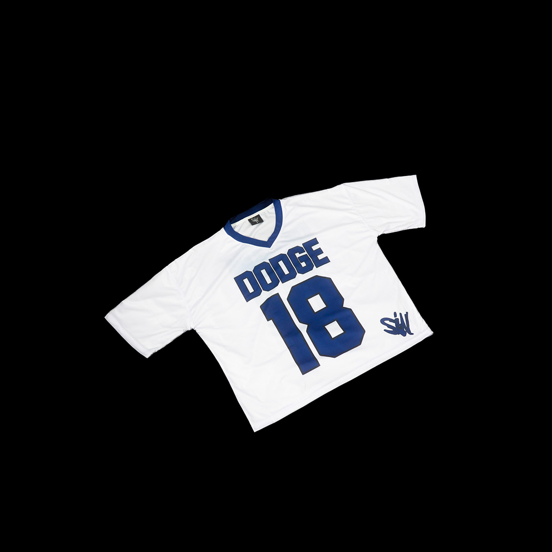 Boxy Crop Dodge Demon Graphic Jersey